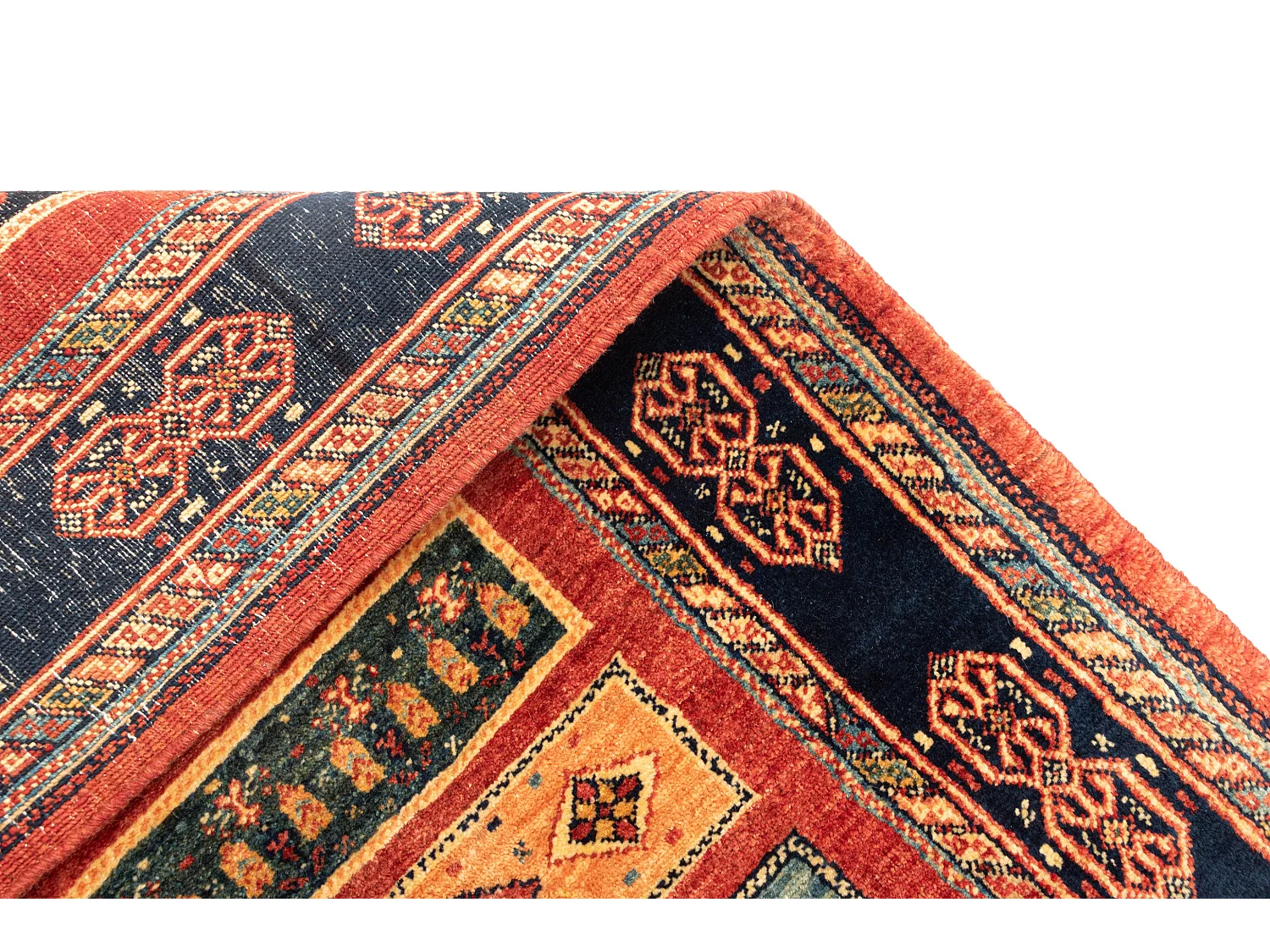 Loper-Woltapijt 209x86 Rood Kashkuli