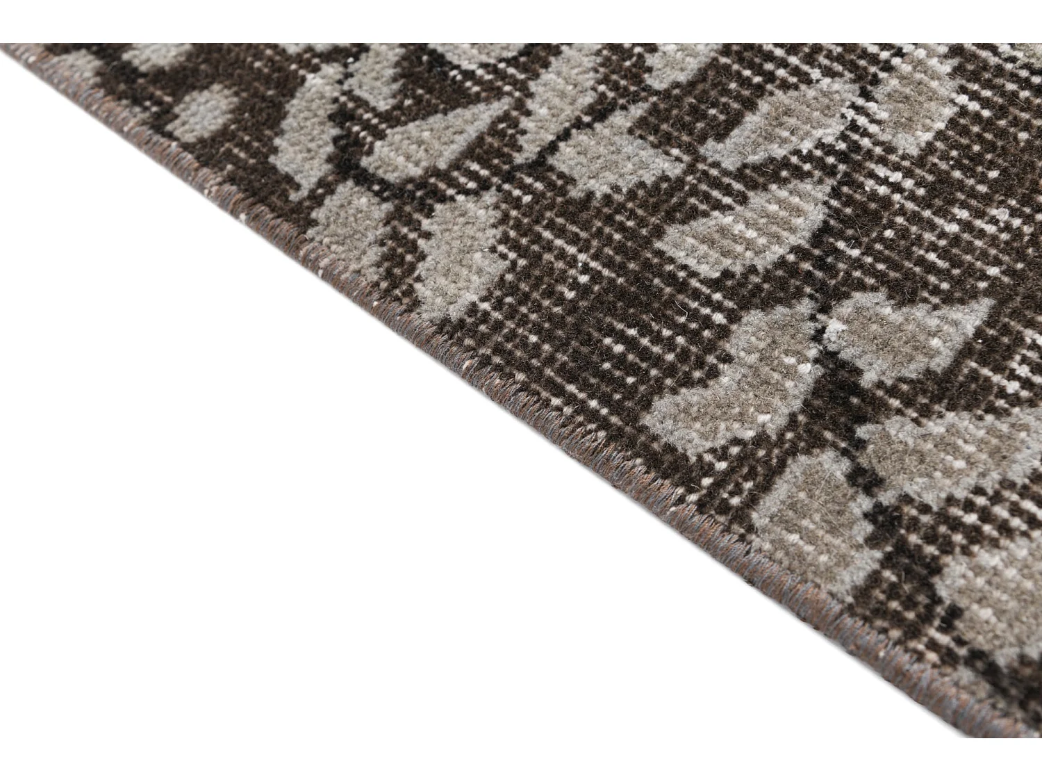 Tapis de laine 163x282 gris Ultra Vintage