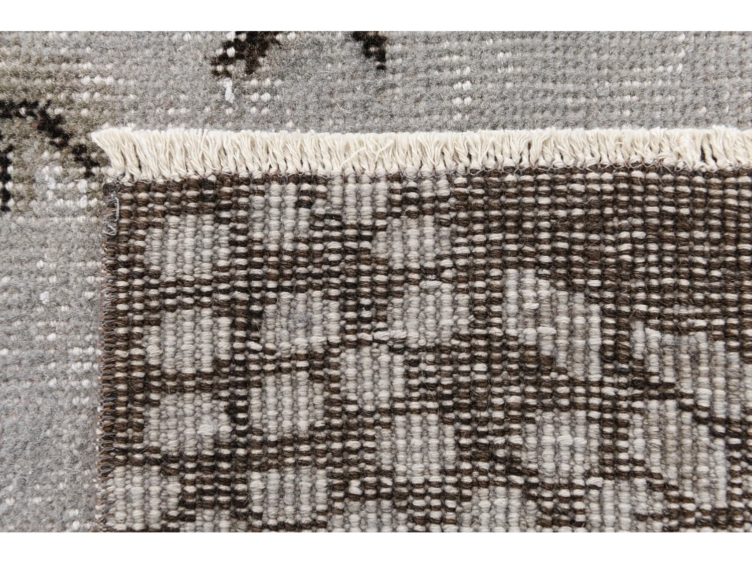 Tapis de laine 163x282 gris Ultra Vintage