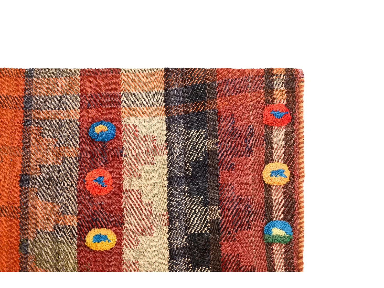 Wollteppich 140x218 Rot Jajim