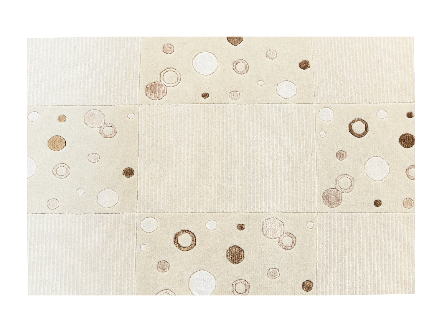 Tapis de couloir en laine 84x310 beige Darya