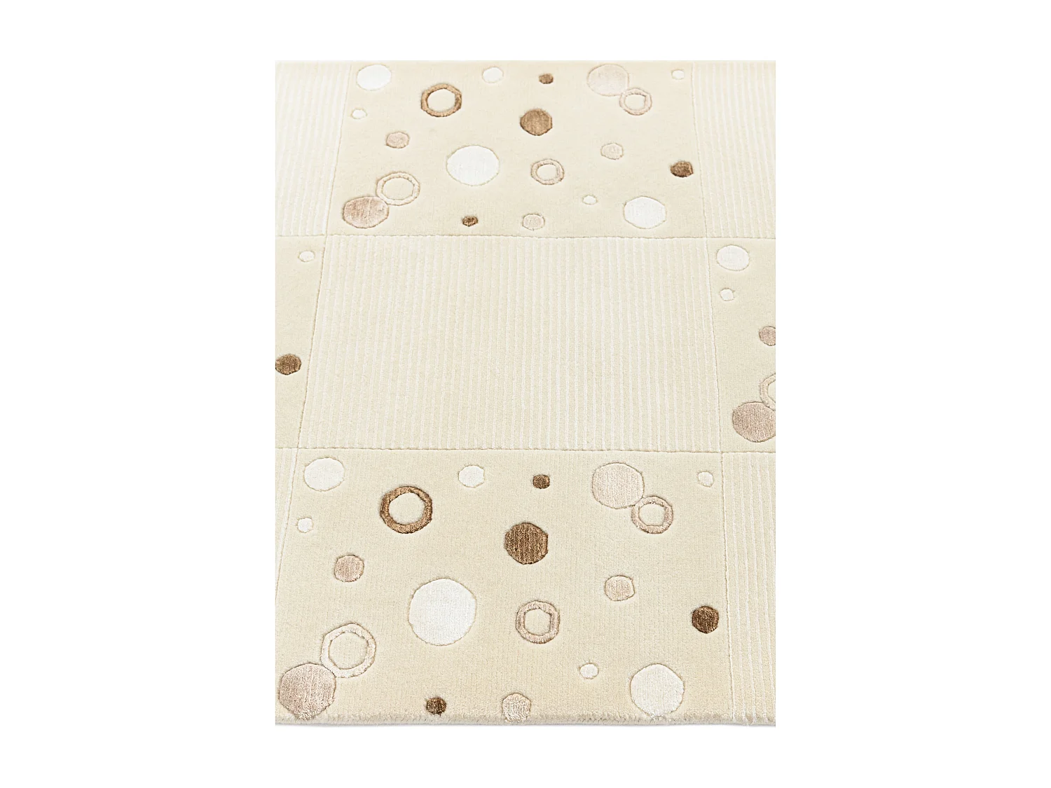 Tapis de couloir en laine 84x310 beige Darya