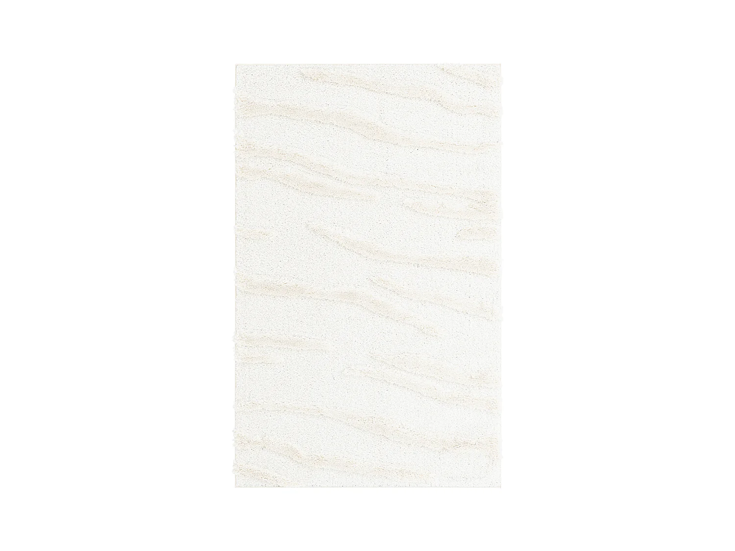 Hoogpolig tapijt 185x125 Wit Thun Tribus