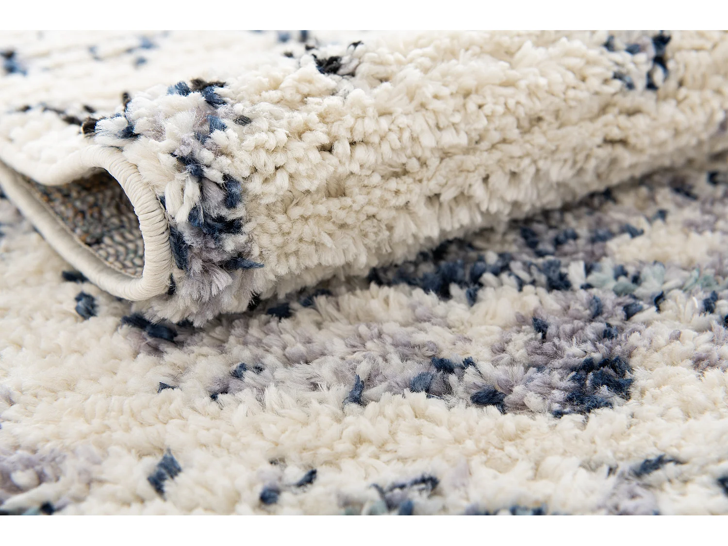 Tapis shaggy 160x245 beige Frauenfeld Moana