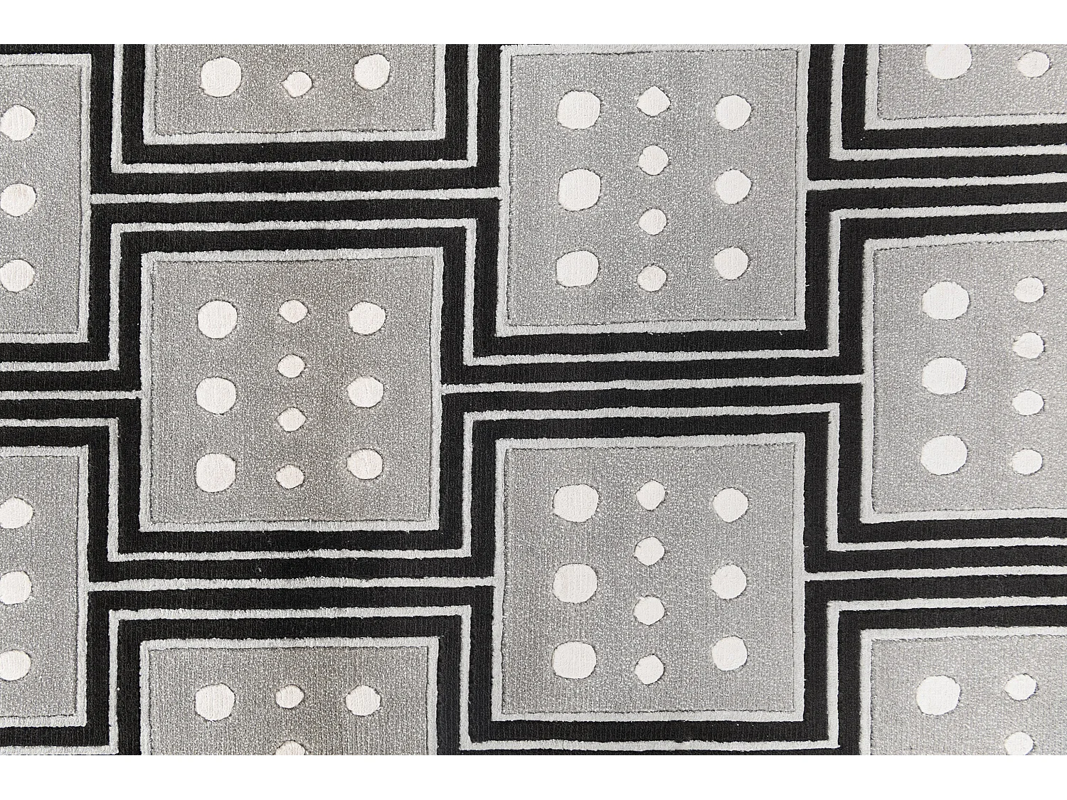 Loper-Woltapijt 206x81 Zwart Darya