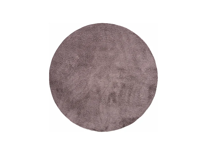 Hochflorteppich 185x185 Lila Luzern