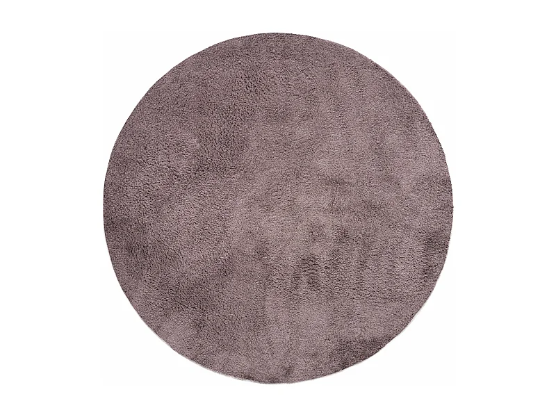 Tapis shaggy 185x185 Violet Luzern