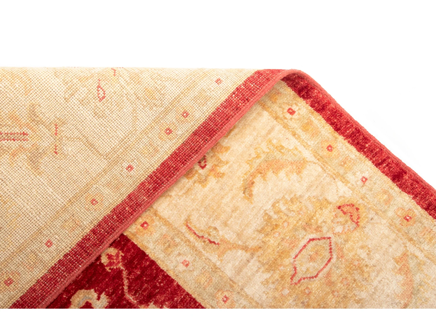 Tappeto in lana 199x203 rosso Kaizar