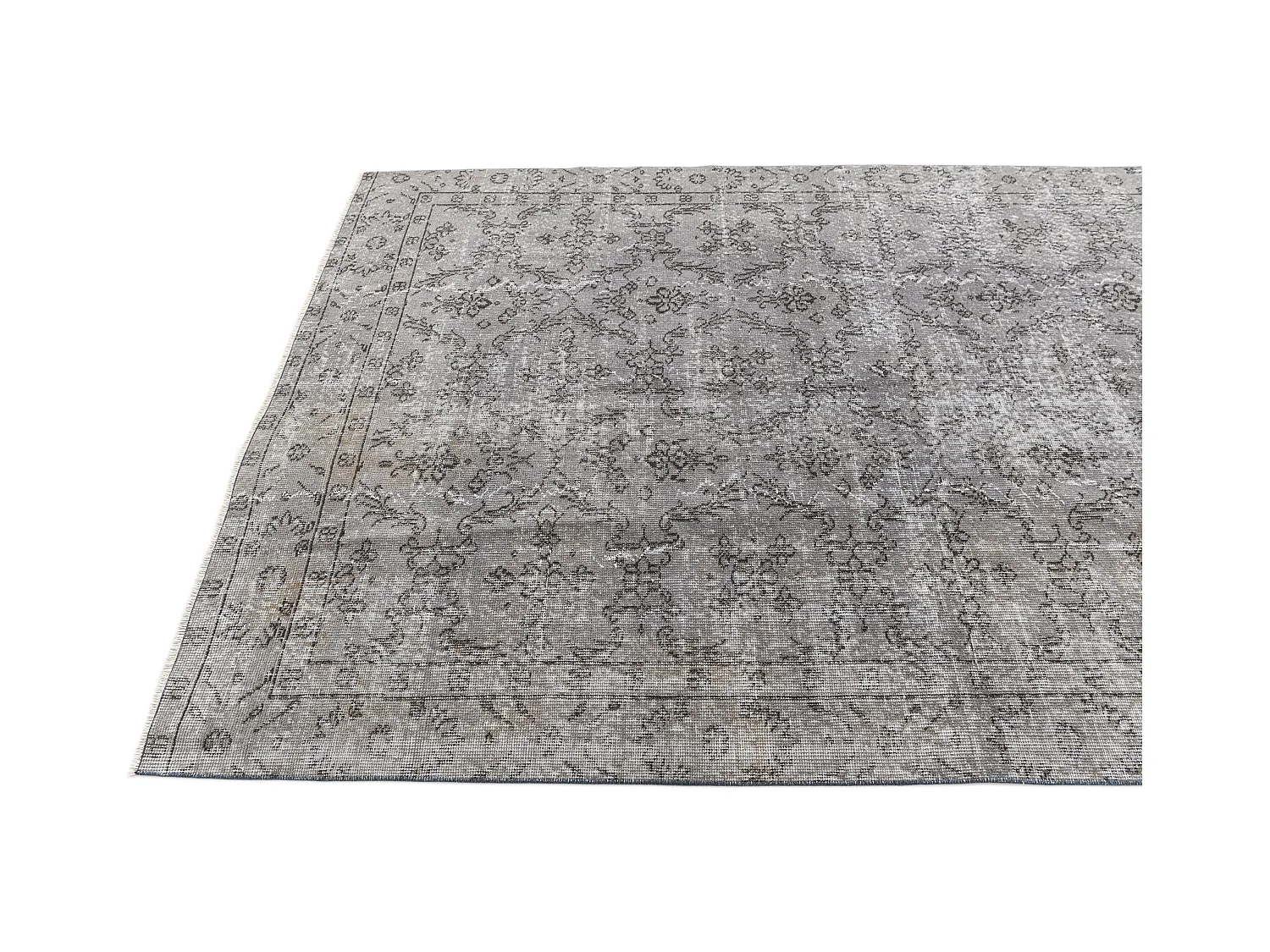 Tapis de laine 157x267 gris Ultra Vintage
