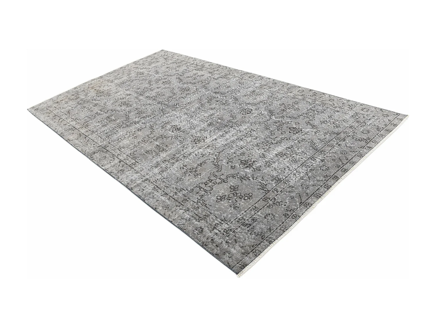Tapis de laine 157x267 gris Ultra Vintage