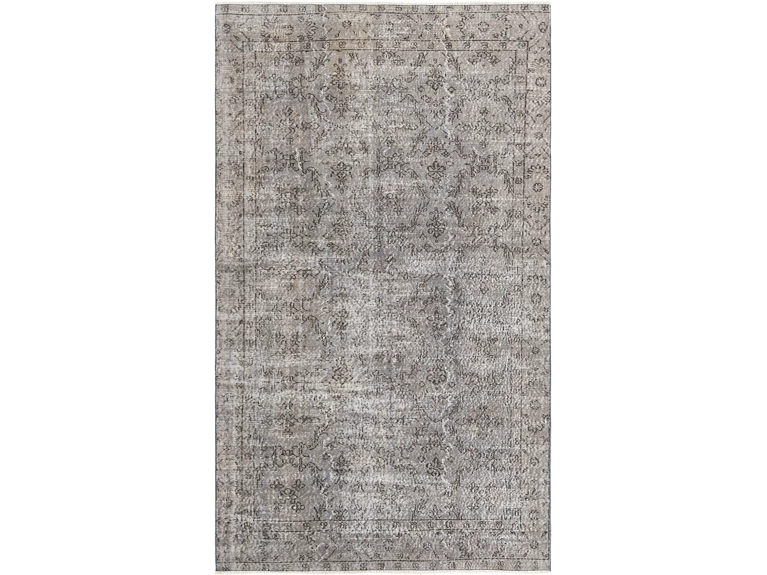 Tapis de laine 157x267 gris Ultra Vintage