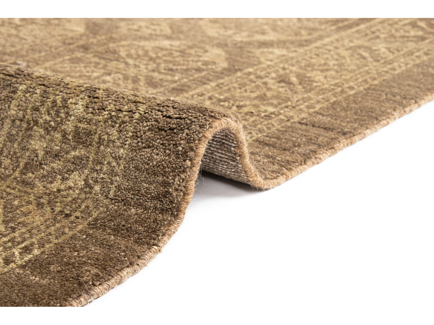 Wollteppich 170x240 Grün Juma