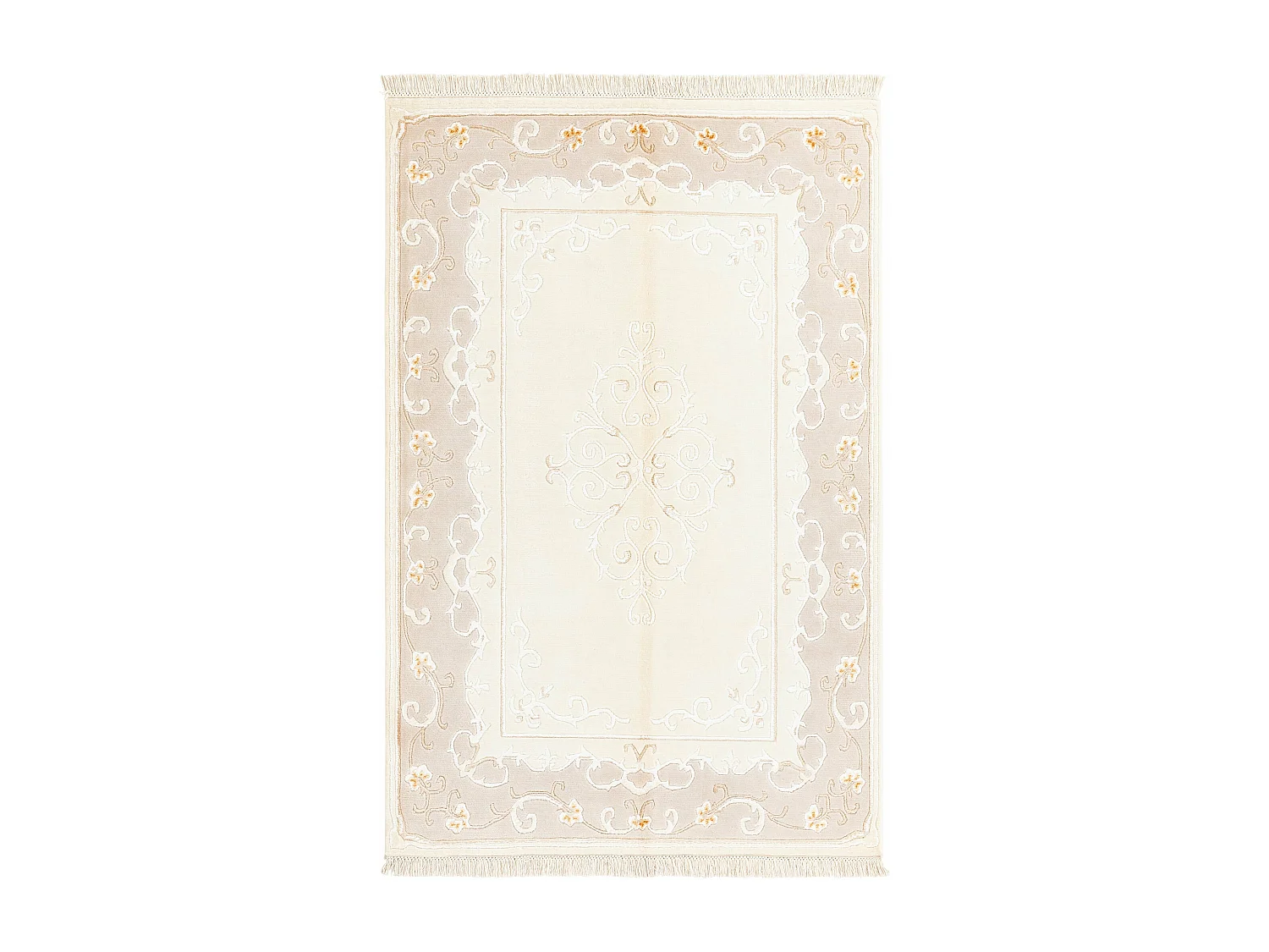 Wollteppich 119x180 Beige Darya