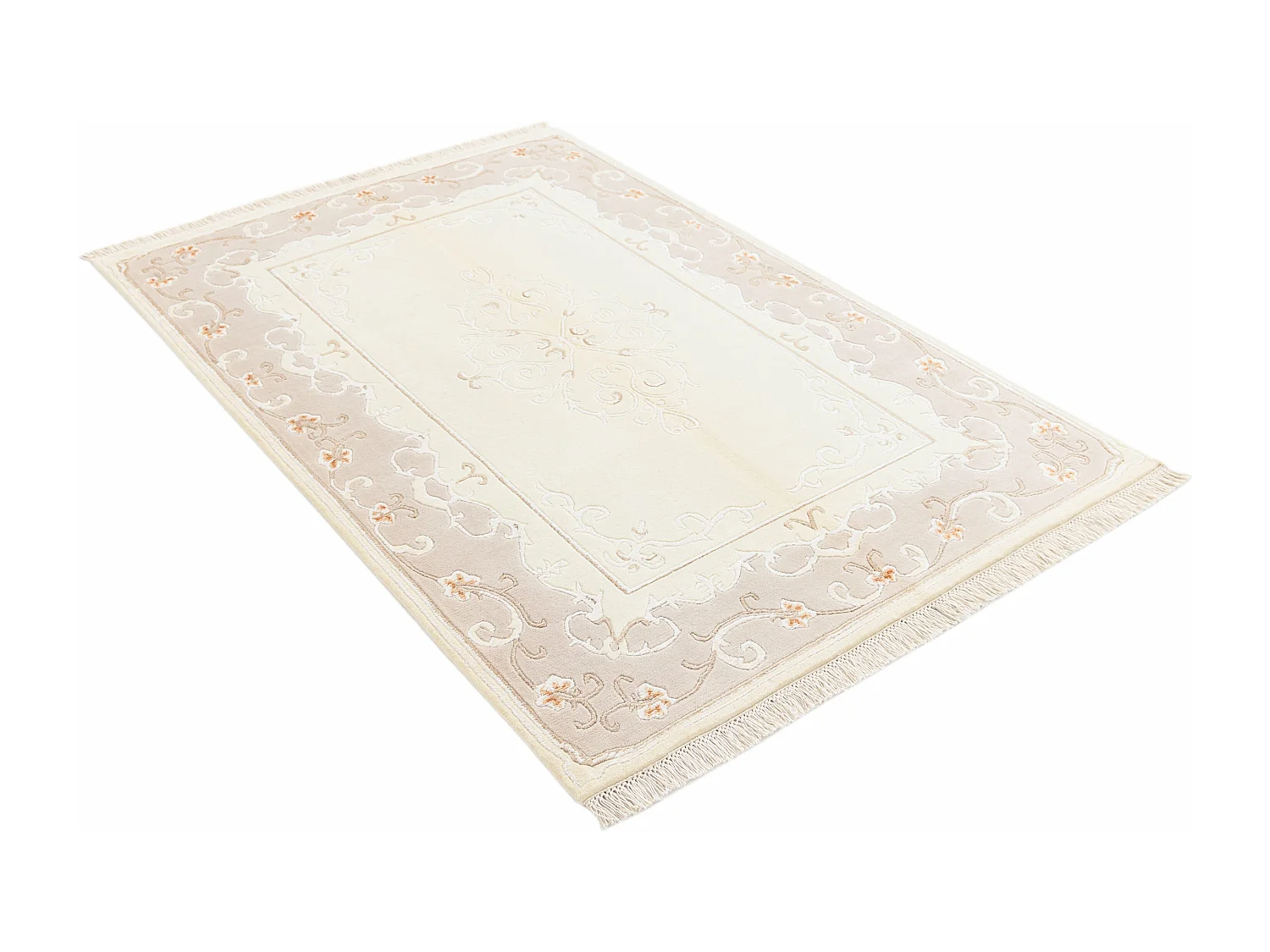 Wollteppich 119x180 Beige Darya