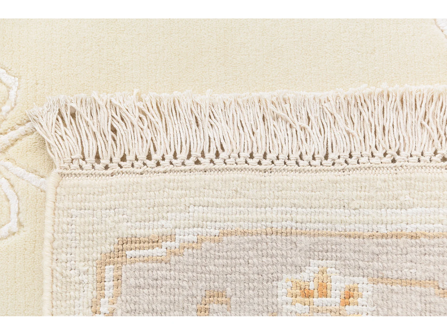 Wollteppich 119x180 Beige Darya