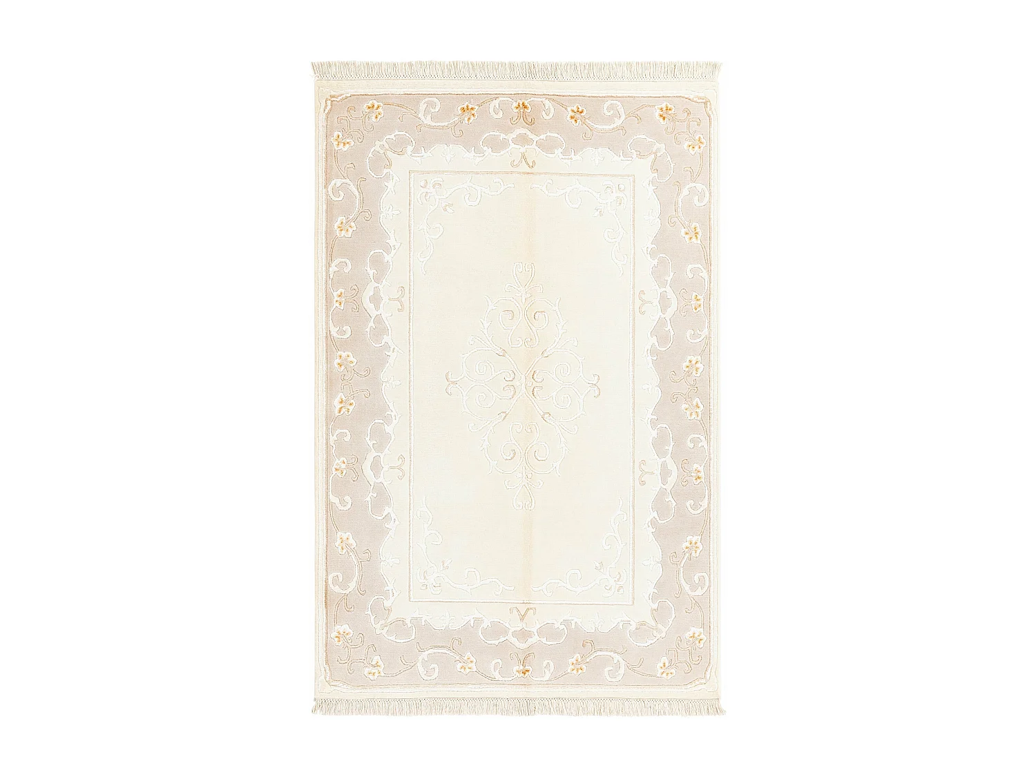 Wollteppich 119x180 Beige Darya
