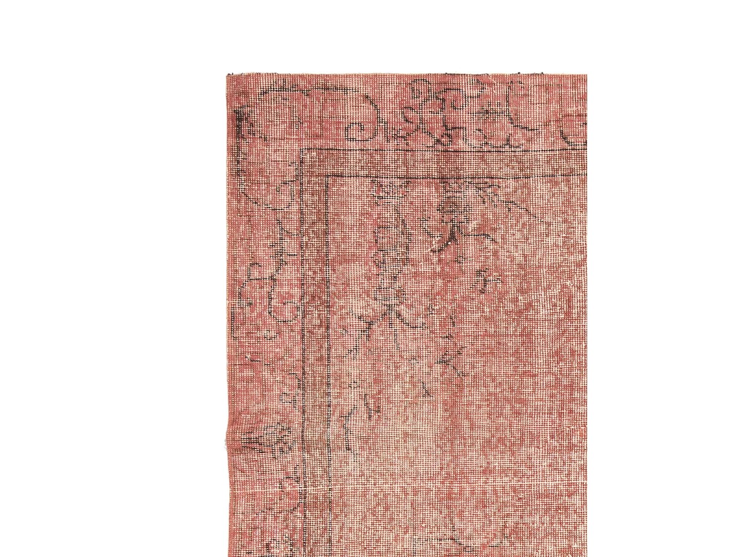 Tapis de laine 165x265 Bleu Vintage