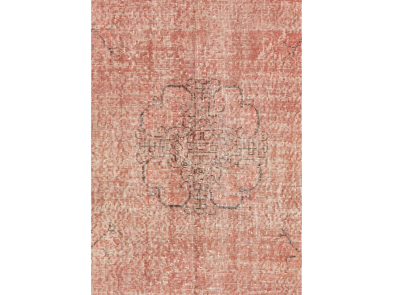 Tapis de laine 165x265 Bleu Vintage