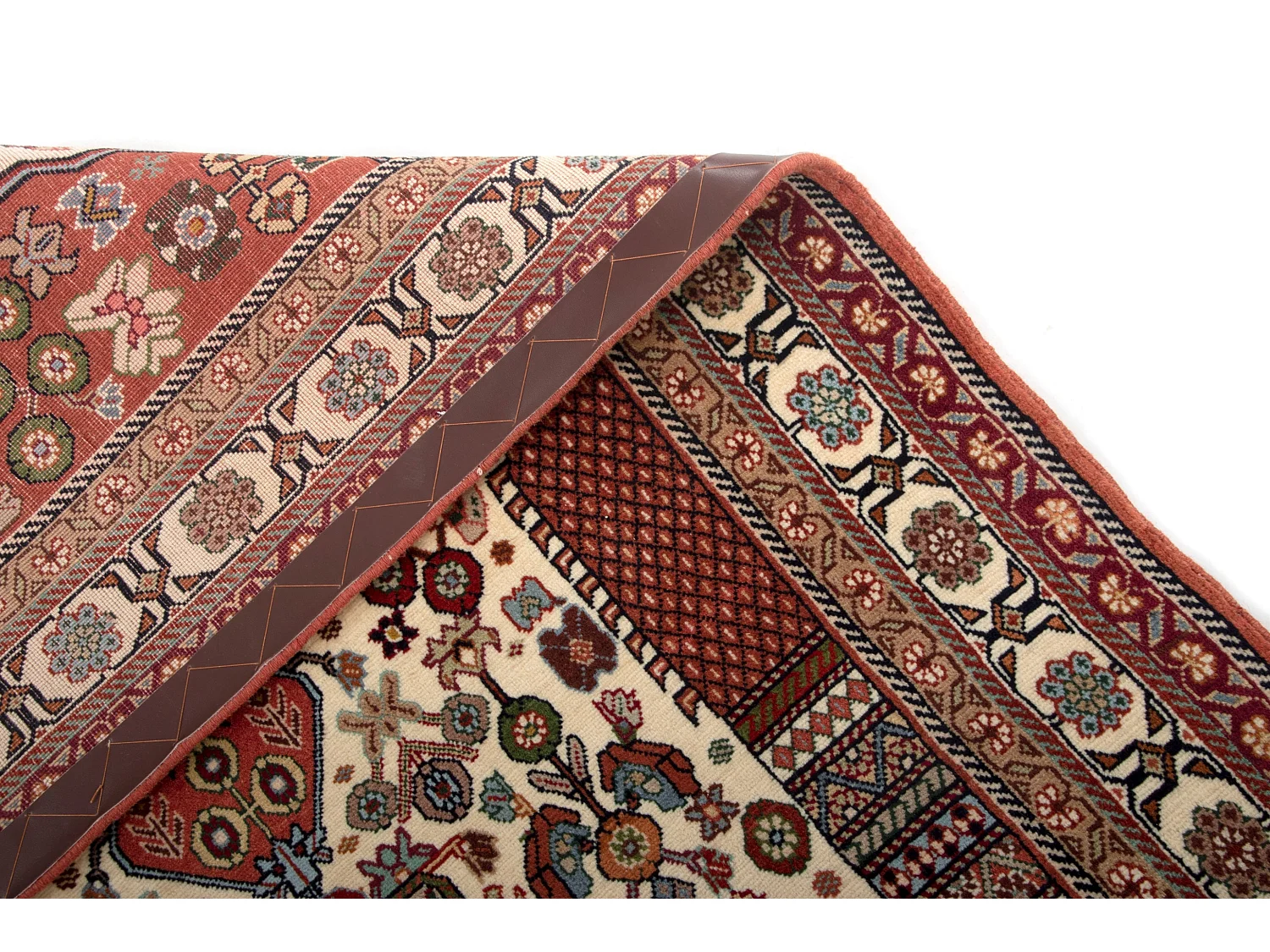 Wollteppich 105x150 Braun Kashkuli