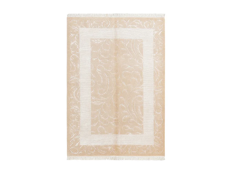 Tapis de laine 132x191 brun Darya