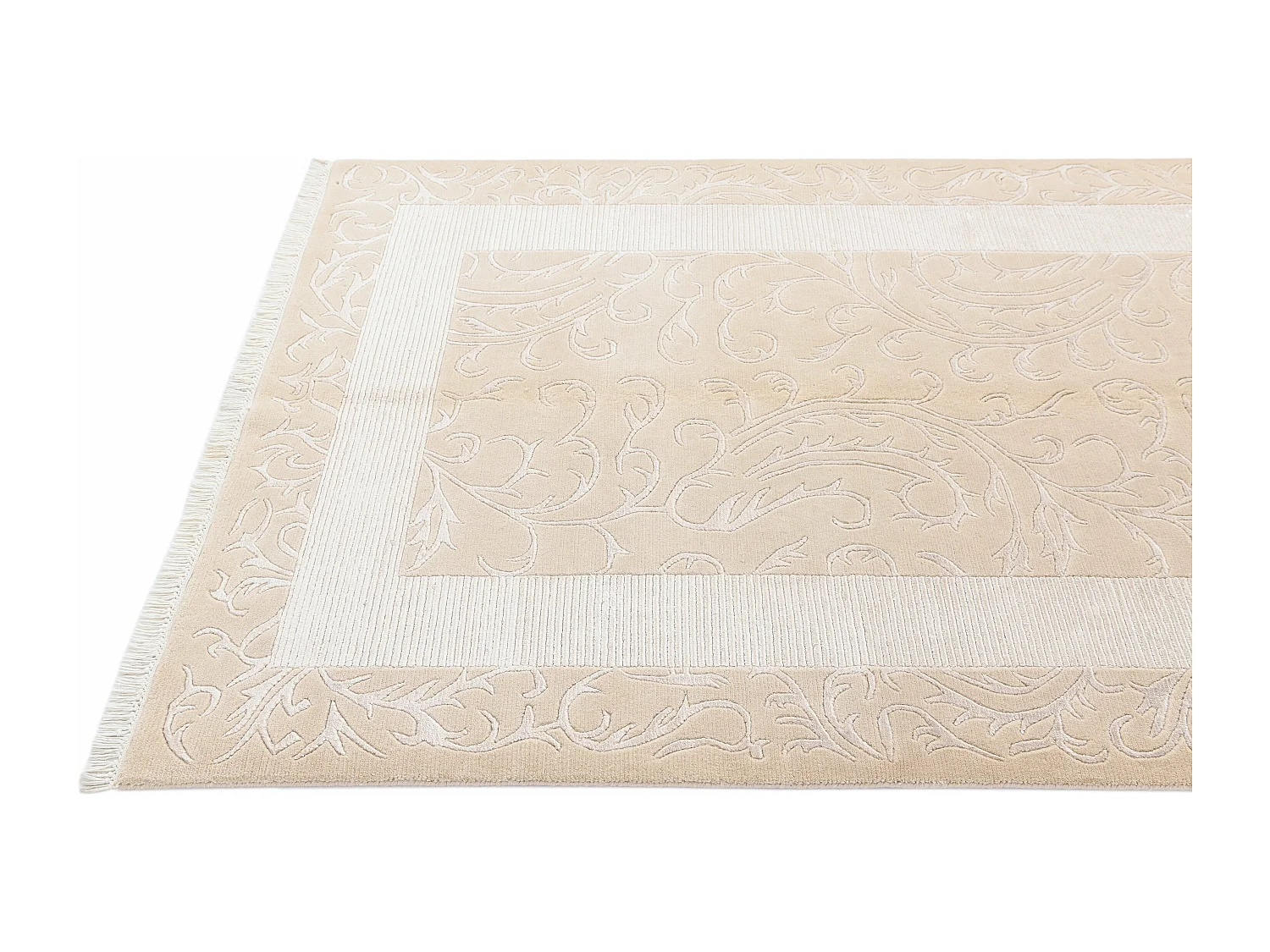 Tapis de laine 132x191 brun Darya