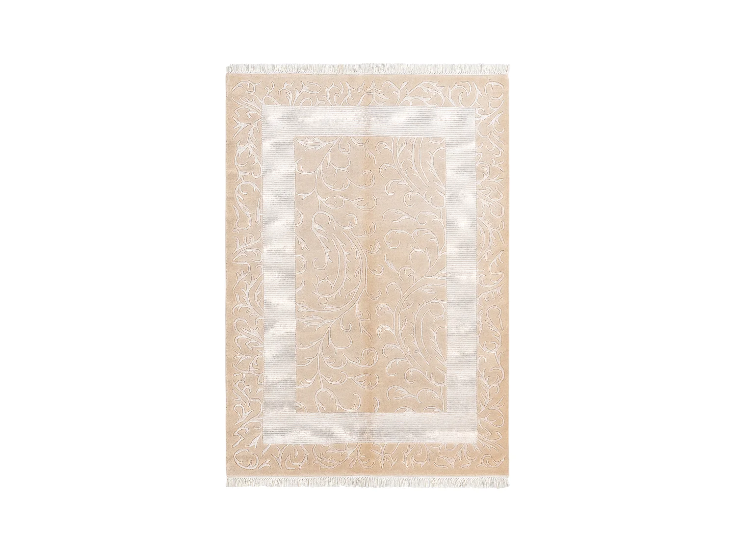 Tapis de laine 132x191 brun Darya
