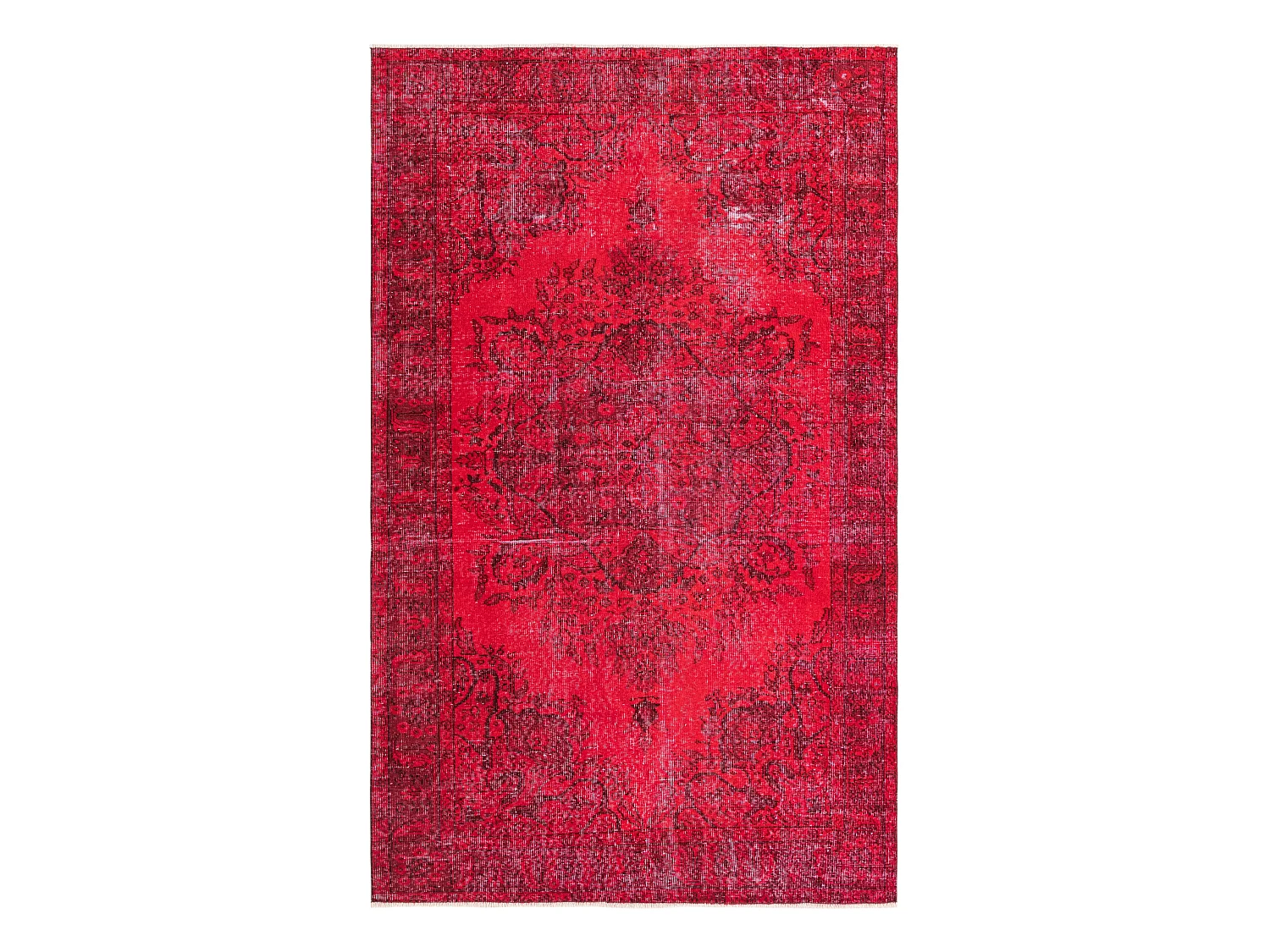 Tapis de laine 160x262 rouge Ultra Vintage
