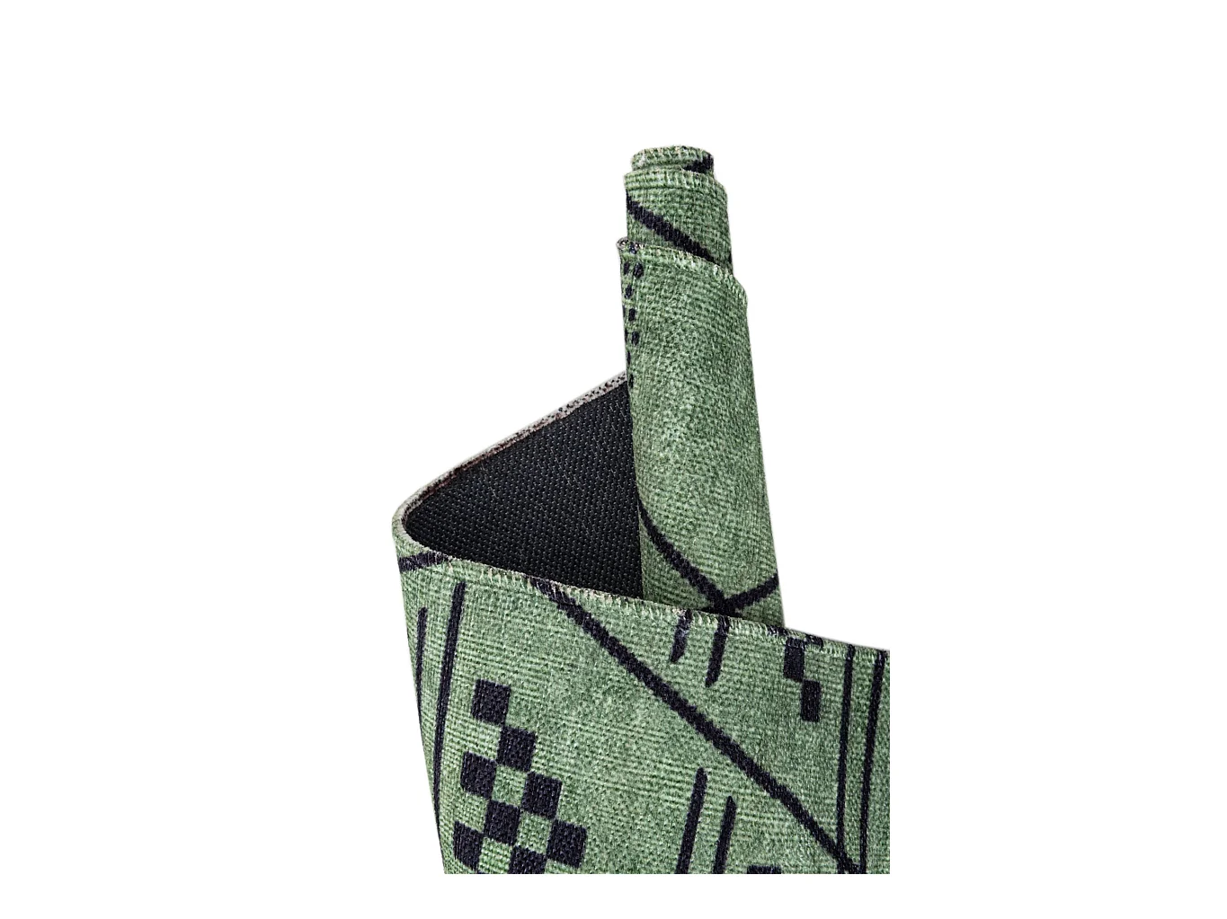 Tapijt 185x65 Groen Kriens Maya