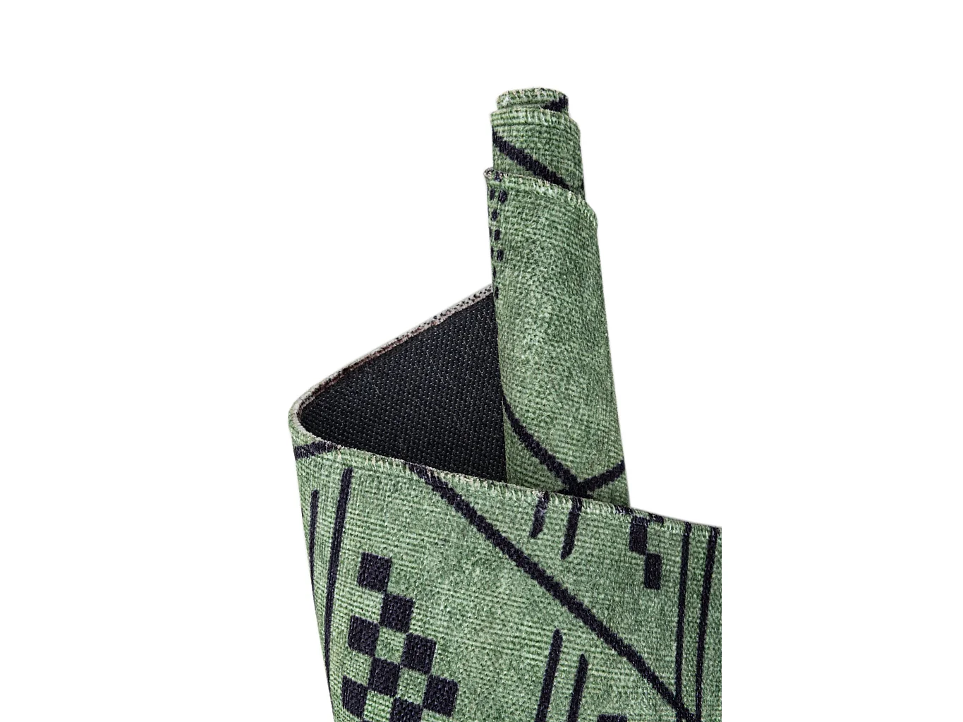 Tapijt 185x65 Groen Kriens Maya