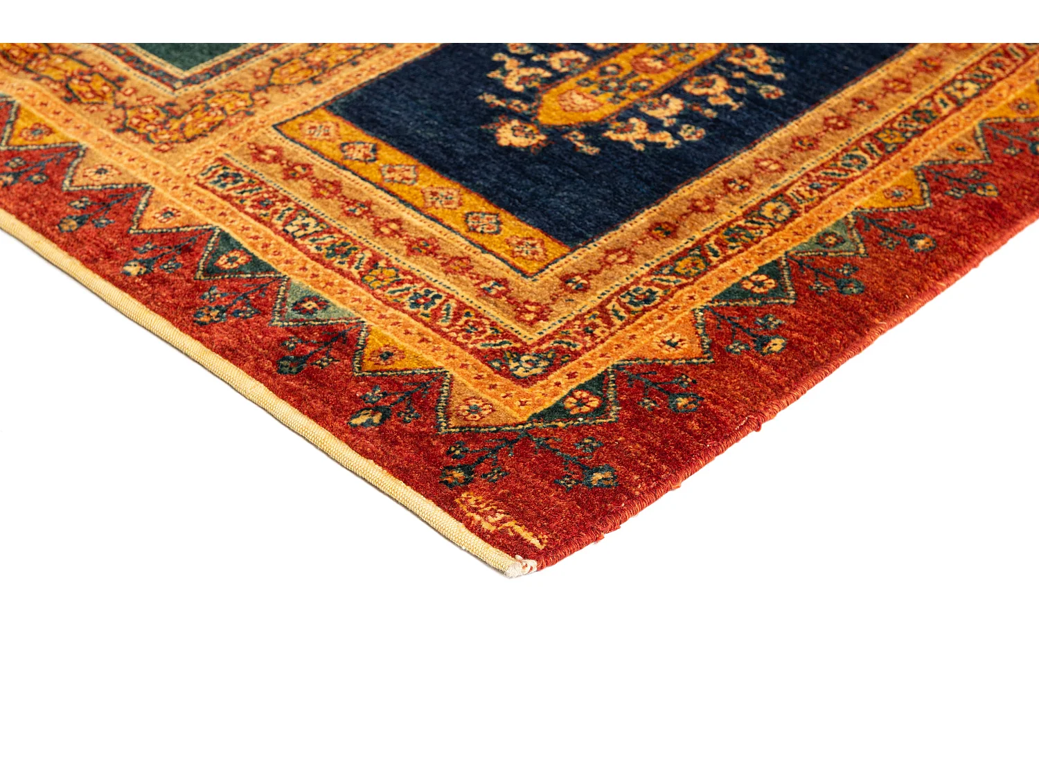 Woltapijt 190x148 Bruin Kashkuli