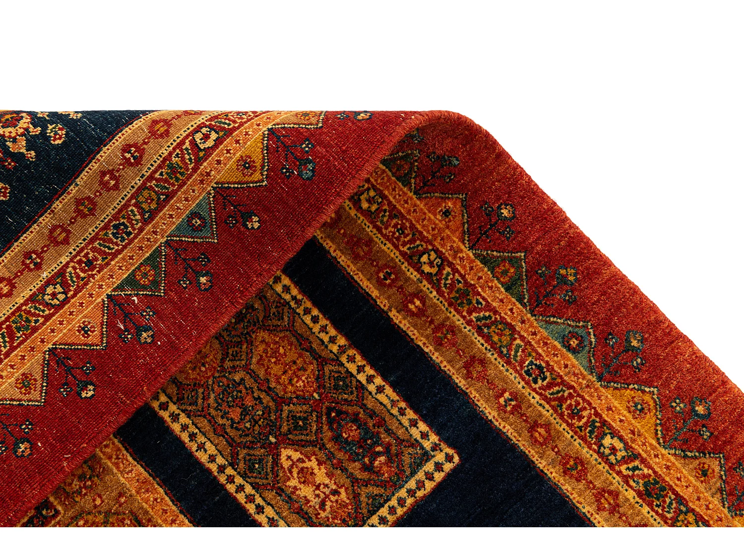 Woltapijt 190x148 Bruin Kashkuli