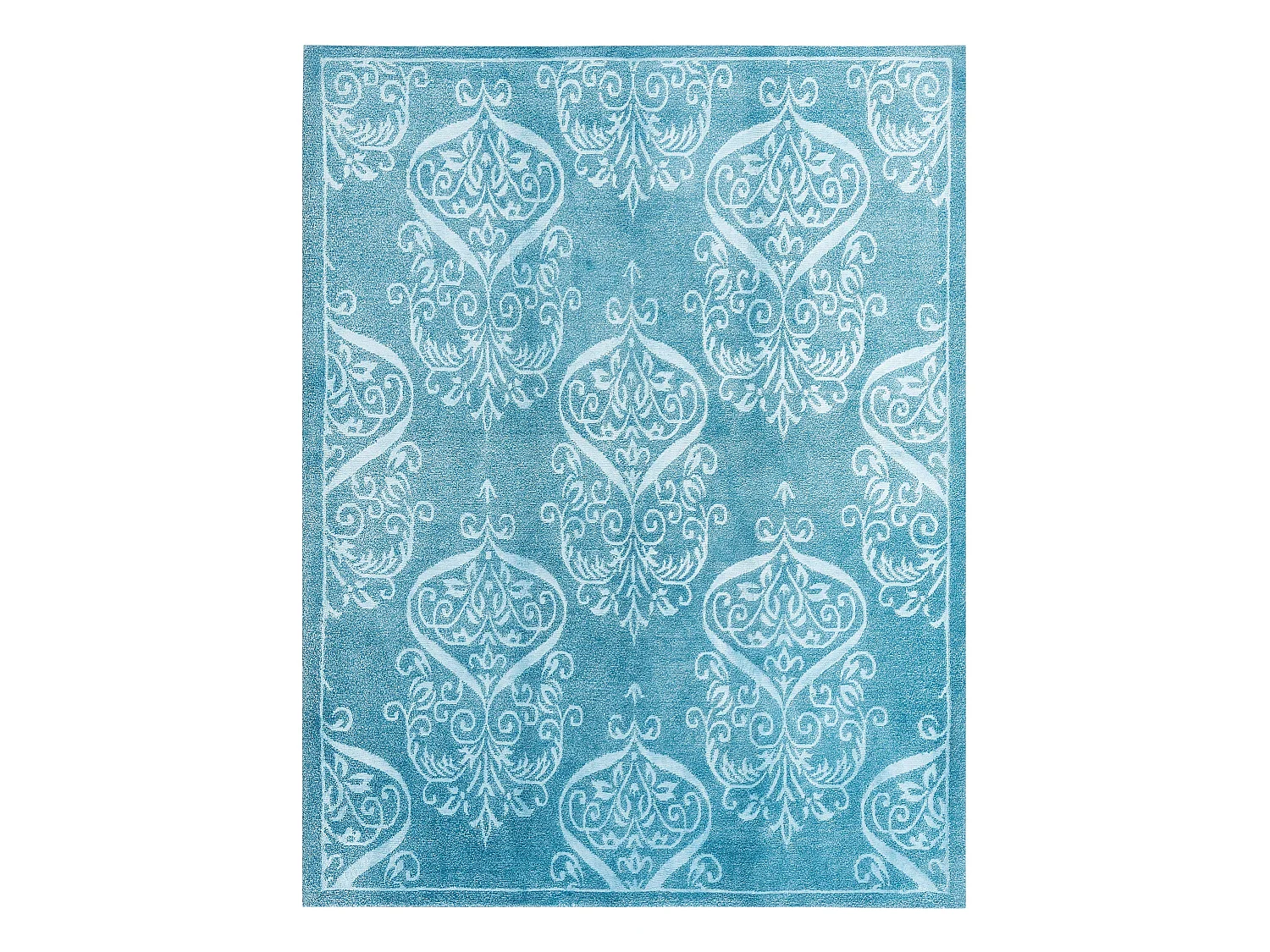 Tapis de laine 183x236 Bleu Darya