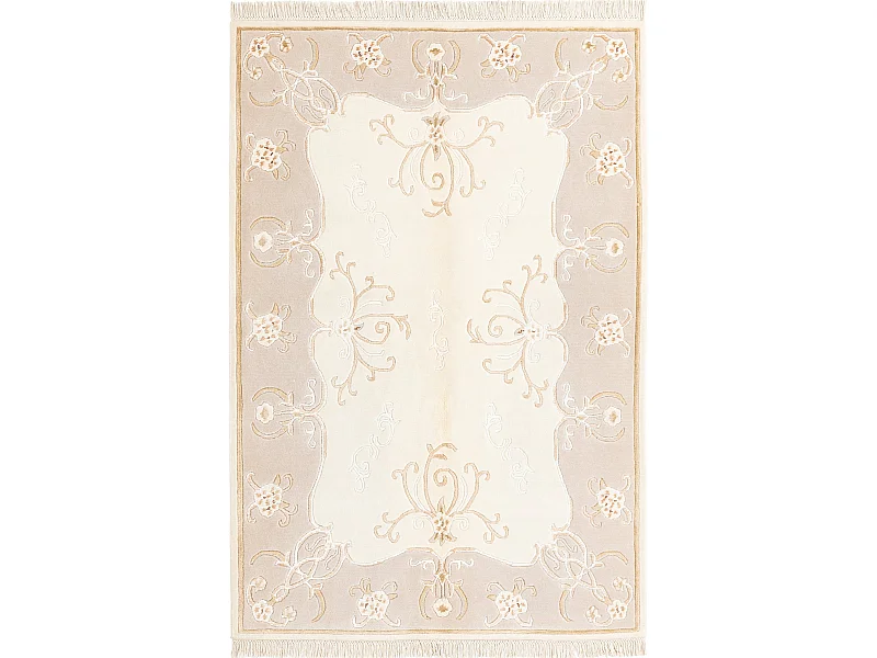 Wollteppich 122x183 Beige Darya