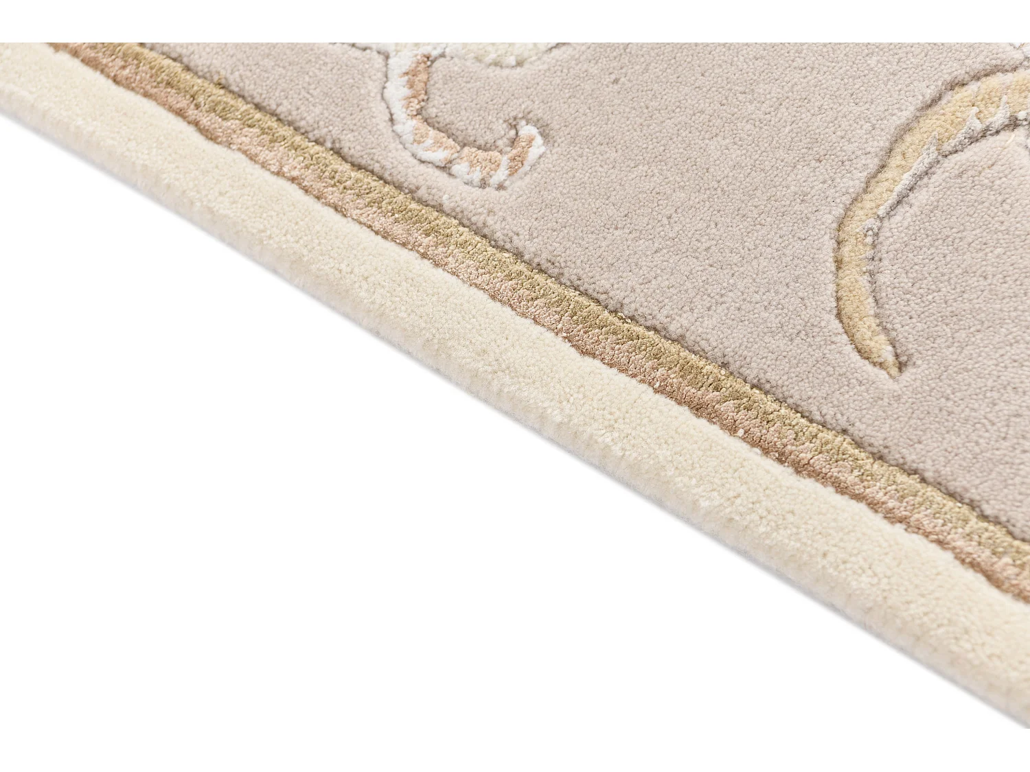 Tapis de laine 122x183 beige Darya