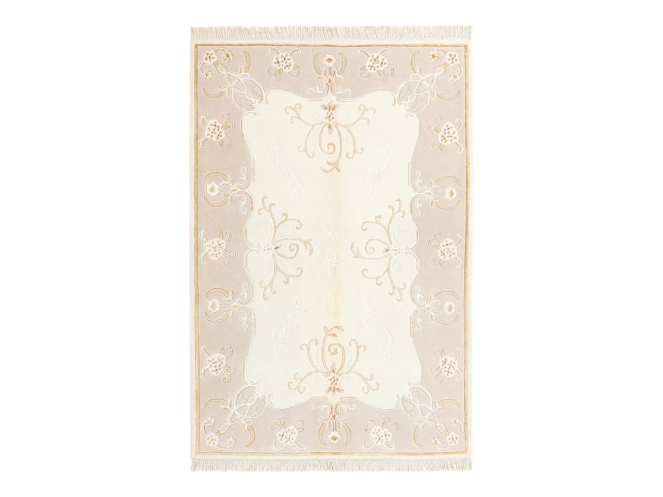 Tappeto in lana 122x183 beige Darya
