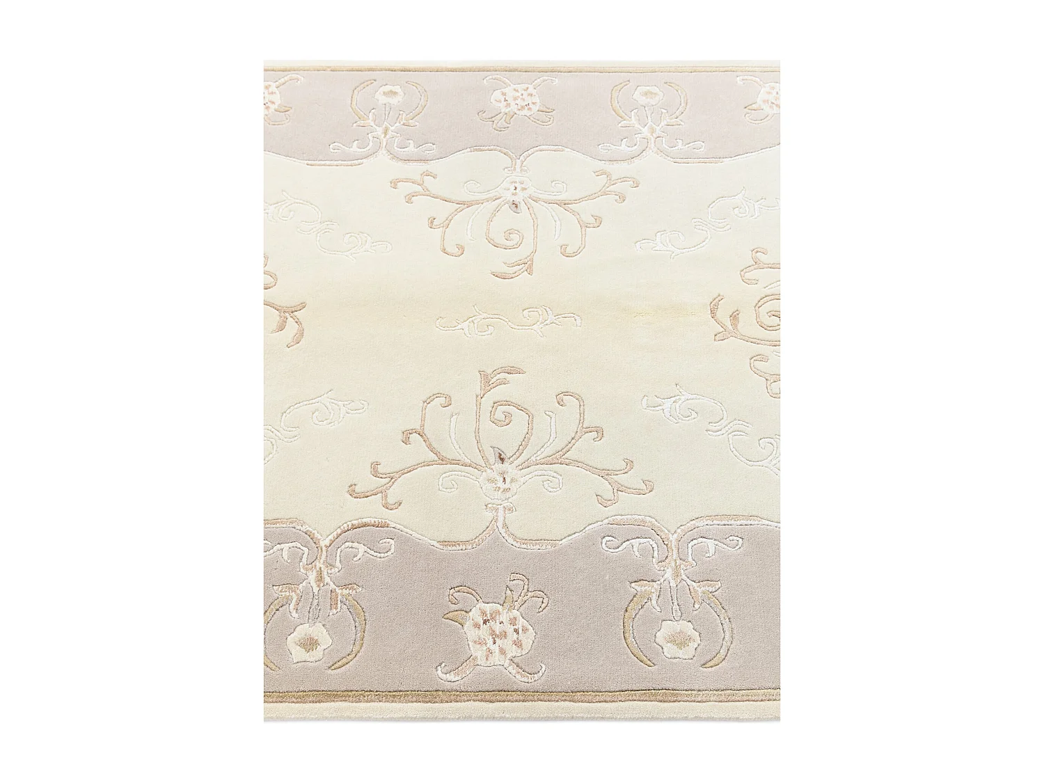 Tapis de laine 122x183 beige Darya