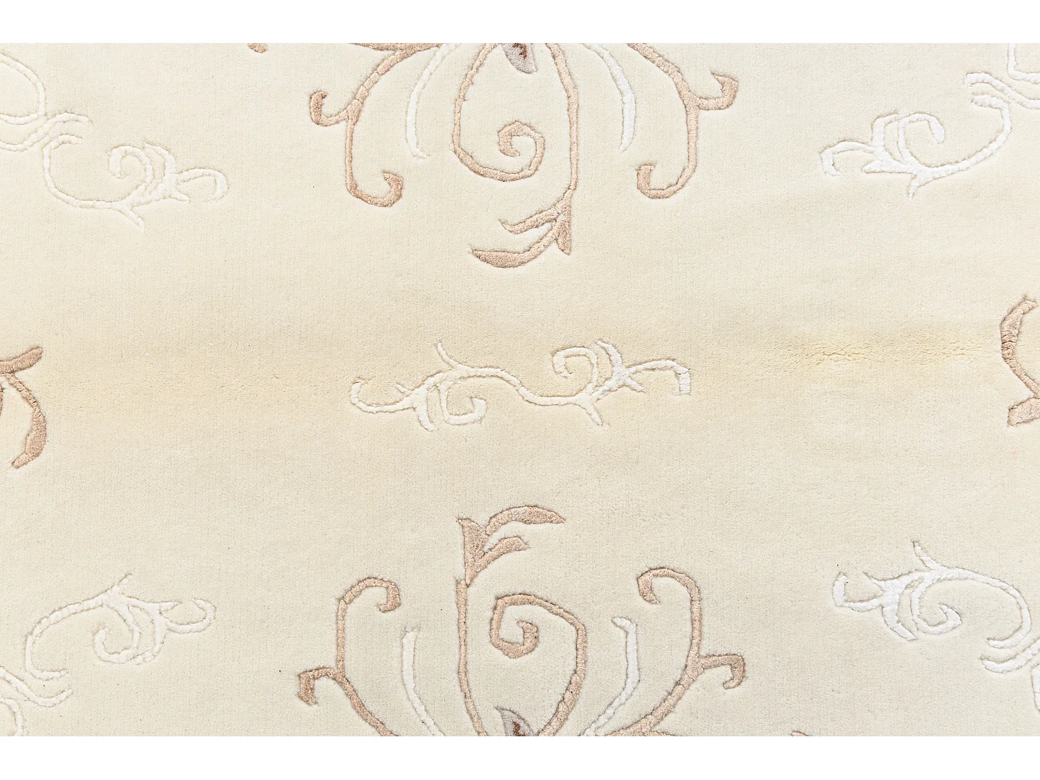 Tapis de laine 122x183 beige Darya
