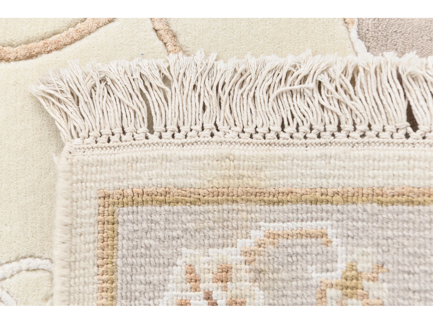 Tapis de laine 122x183 beige Darya