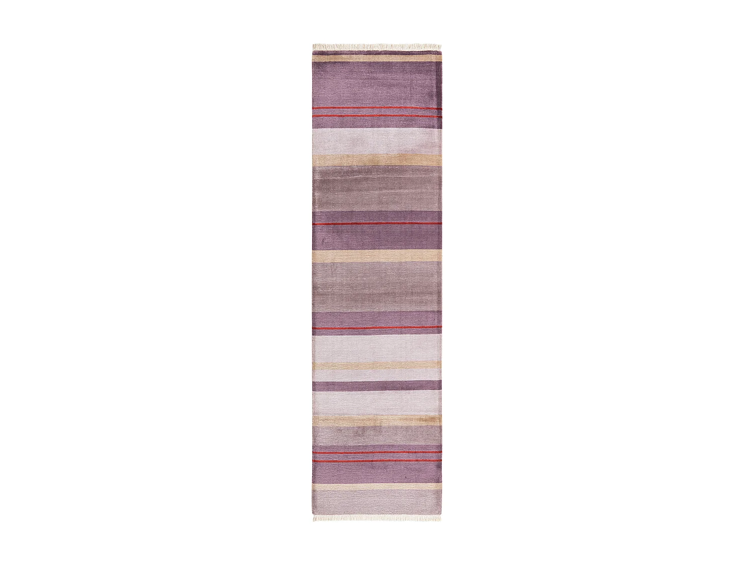 Tapis de couloir en laine 79x295 Violet Darya