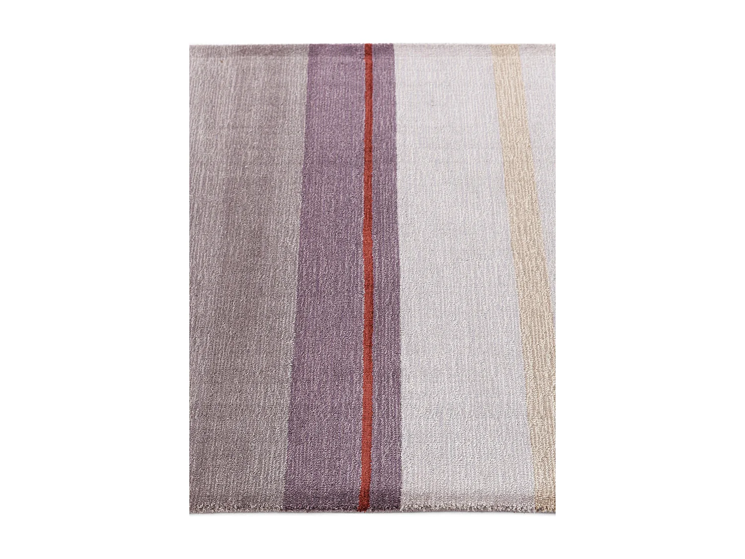 Tapis de couloir en laine 79x295 Violet Darya