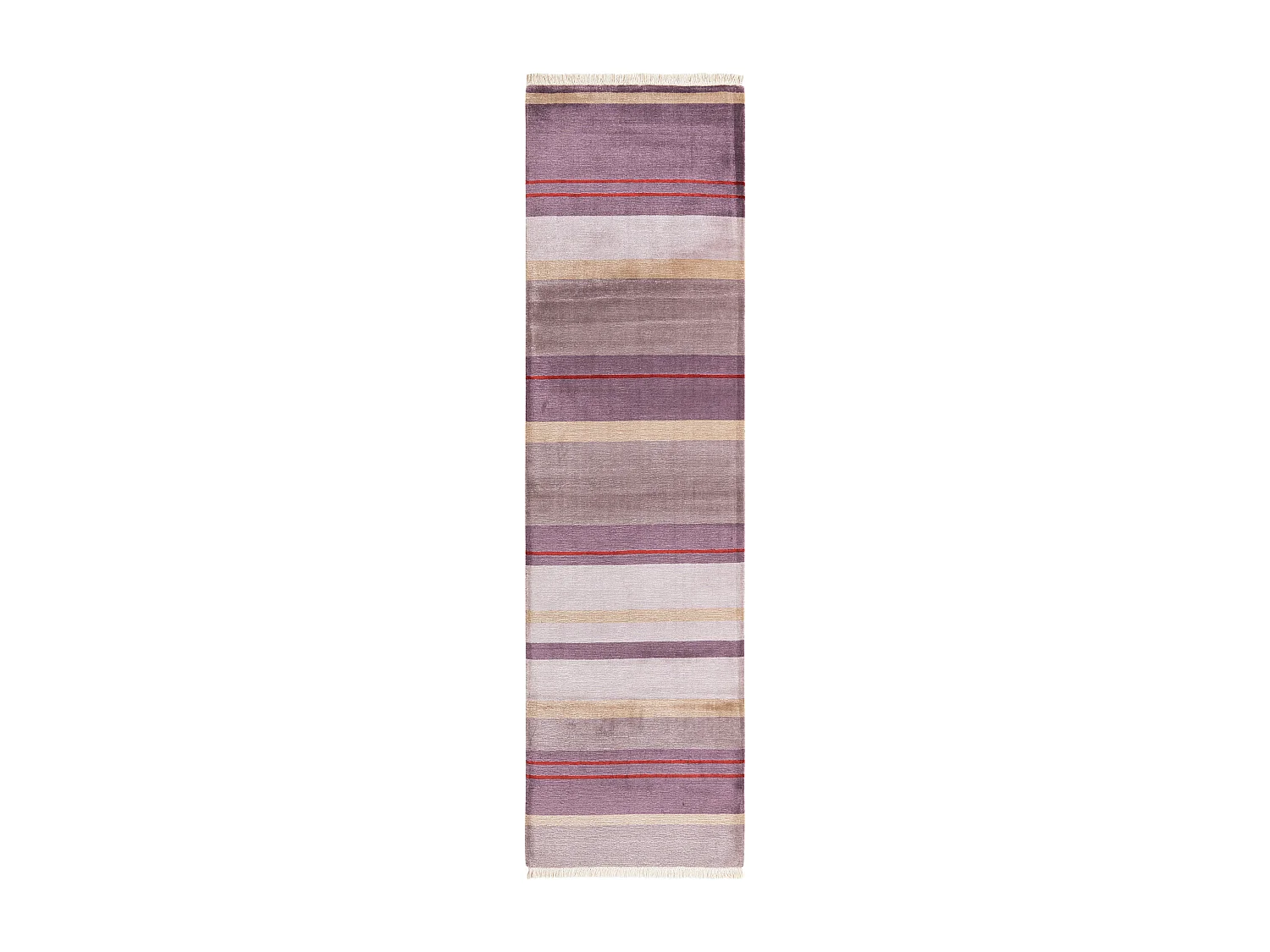 Tapis de couloir en laine 79x295 Violet Darya