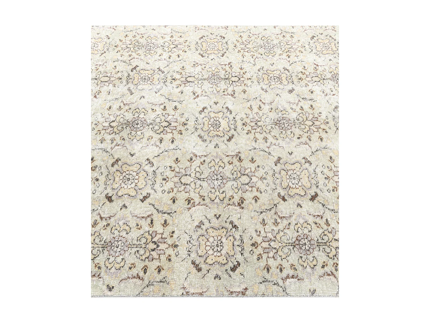 Wollteppich 152x267 Grün Ultra Vintage