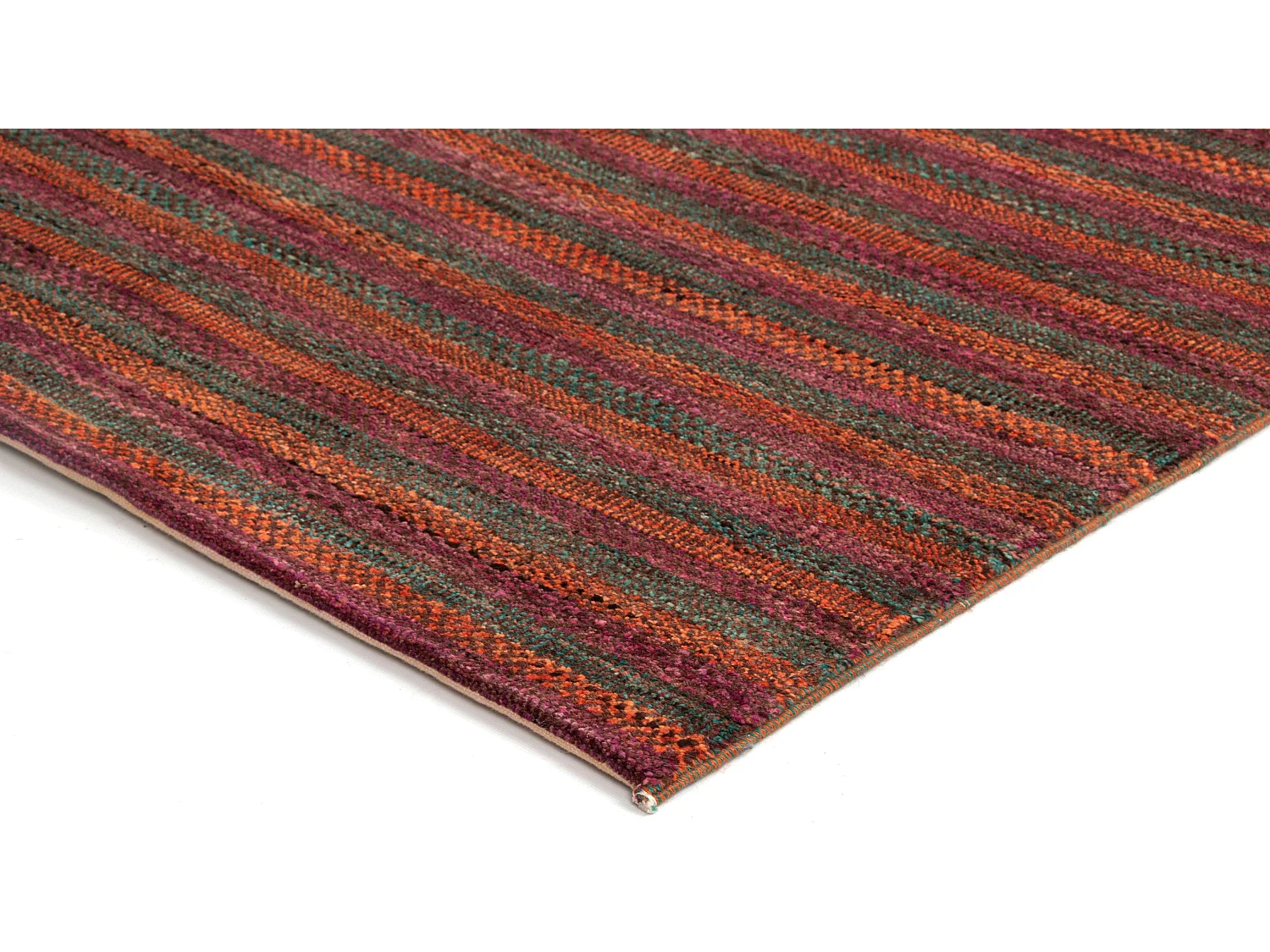 Tapis de laine 140x201 Violet Juma