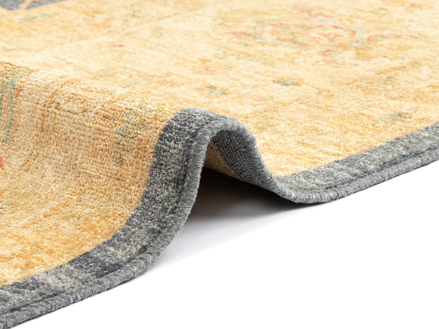 Tapis de laine 248x337 Bleu Kaizar