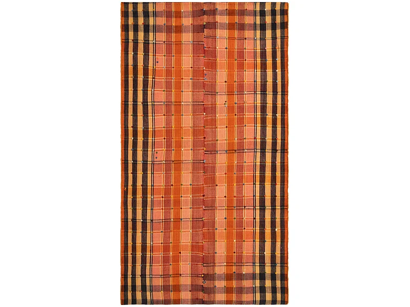 Wollteppich 139x253 Orange Jajim