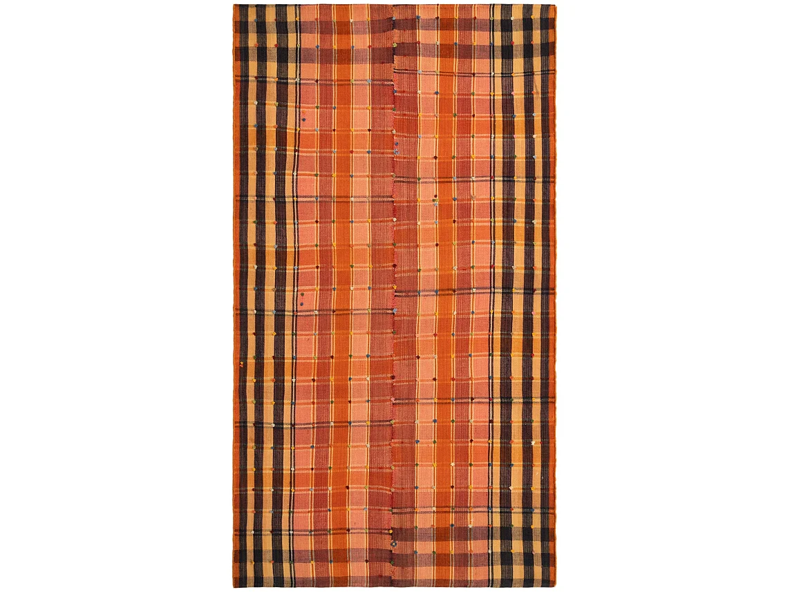 Wollteppich 139x253 Orange Jajim