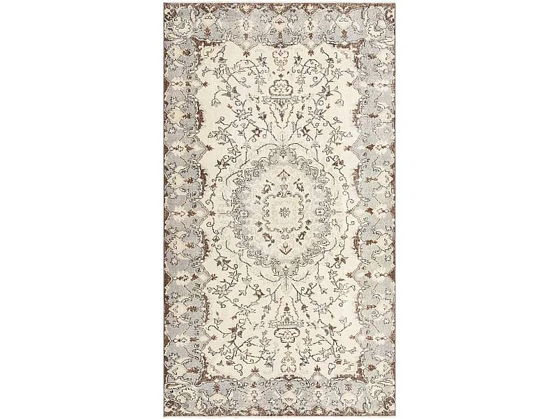 Wollteppich 160x287 Beige Ultra Vintage