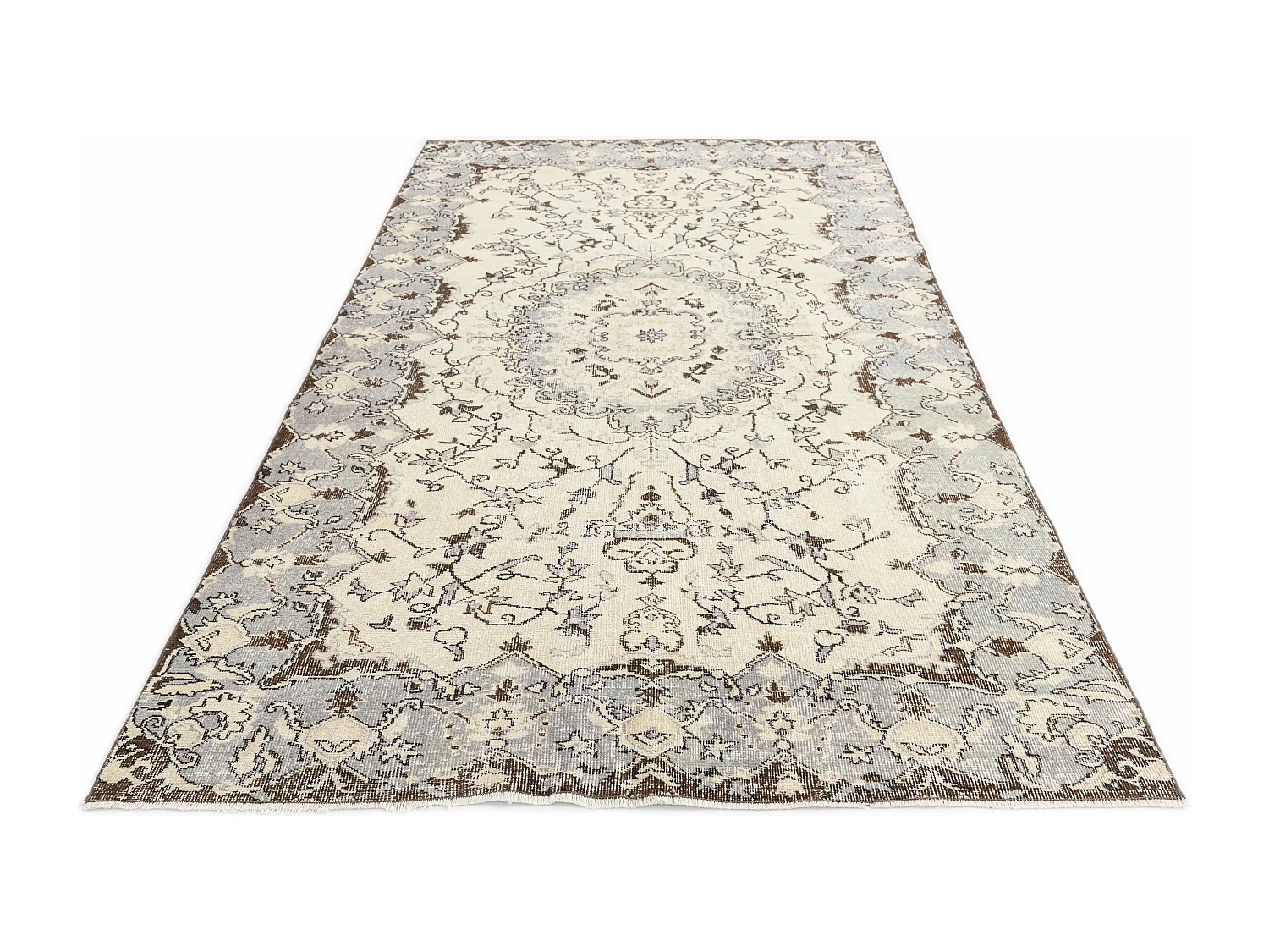 Tappeto in lana 160x287 beige Ultra Vintage