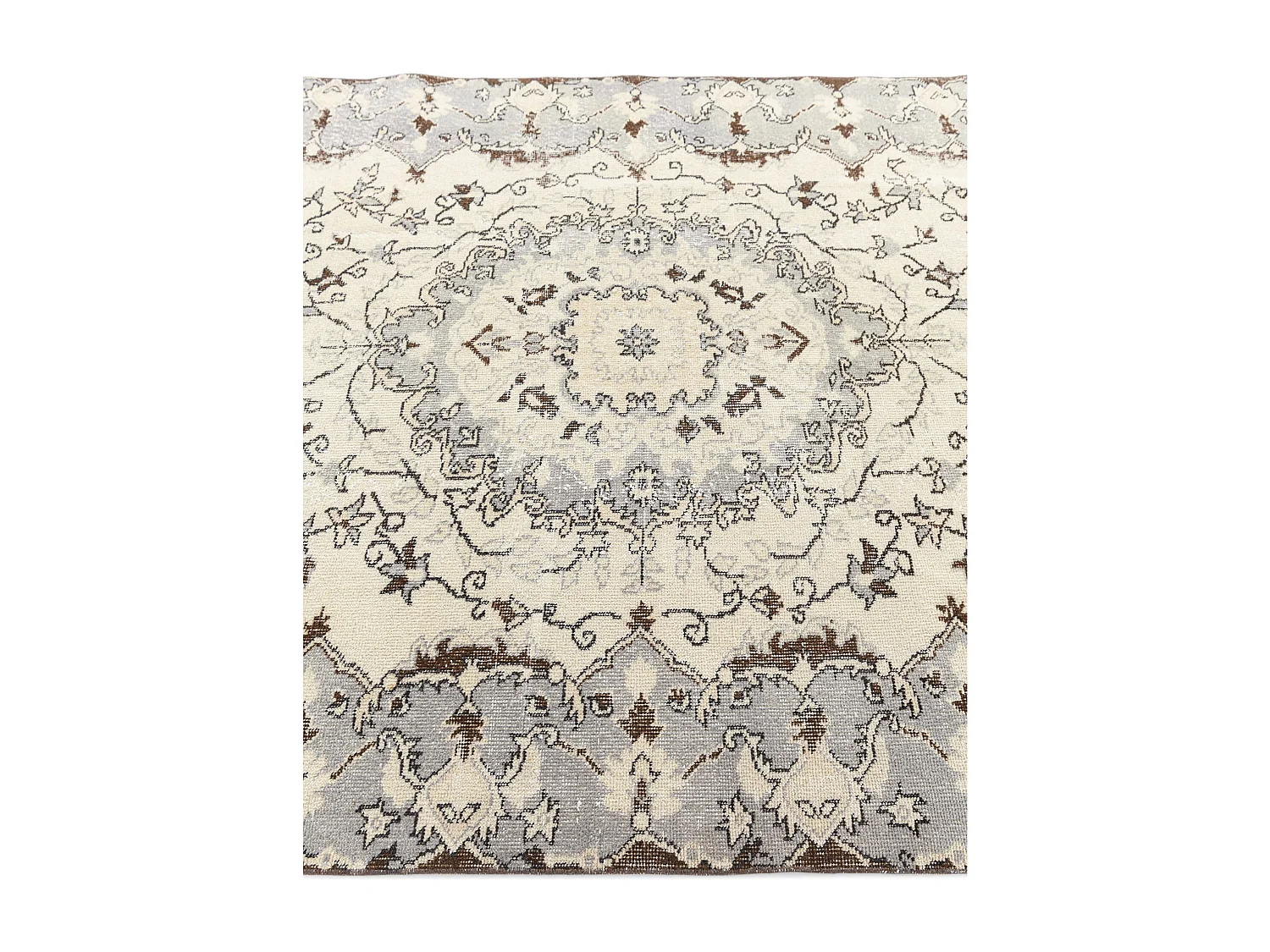 Tappeto in lana 160x287 beige Ultra Vintage