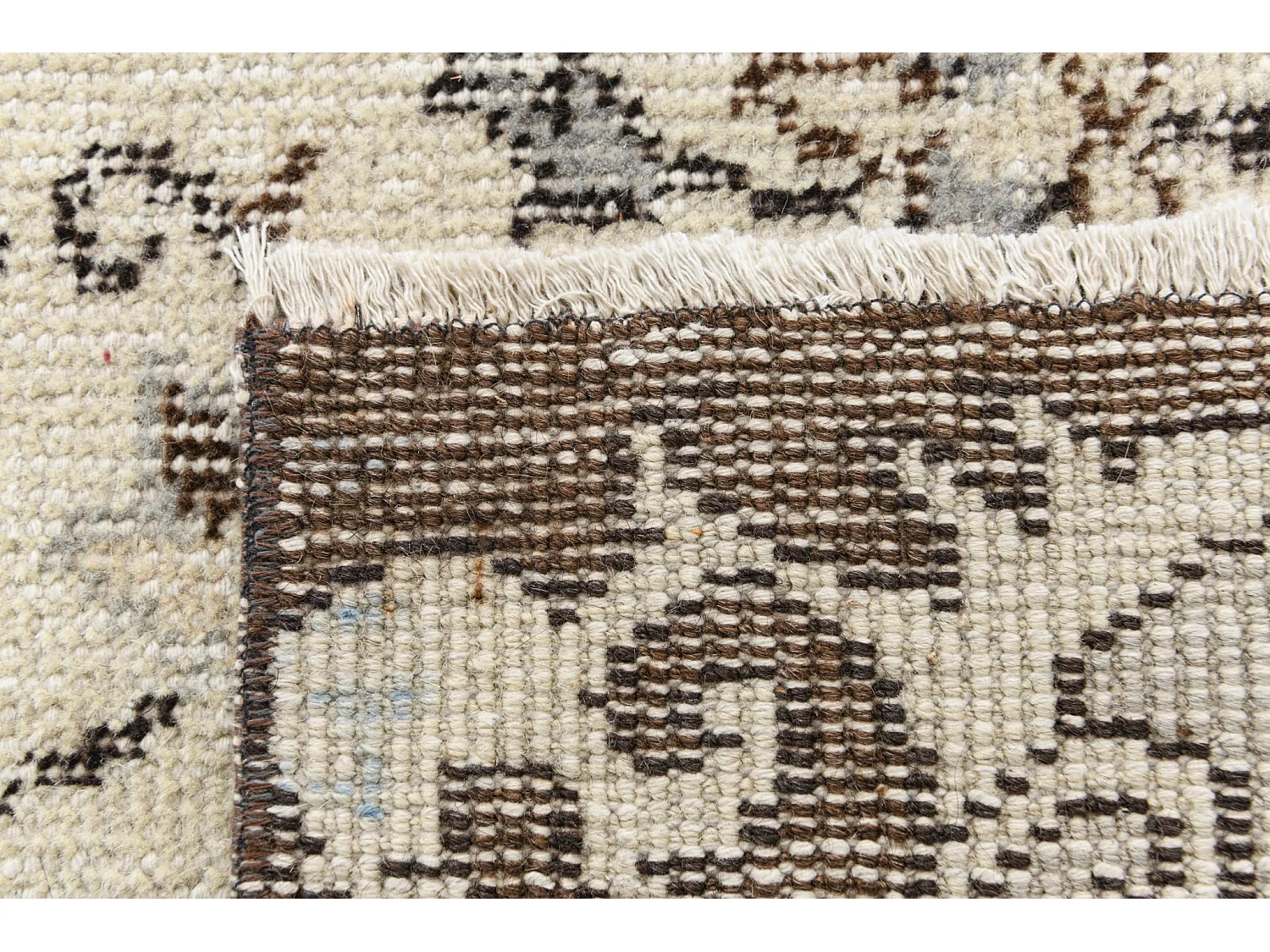 Tappeto in lana 160x287 beige Ultra Vintage